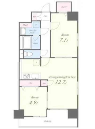 パークフラッツ日本橋馬喰町 804