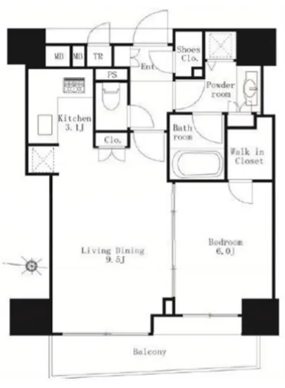 シティタワー四谷 1103