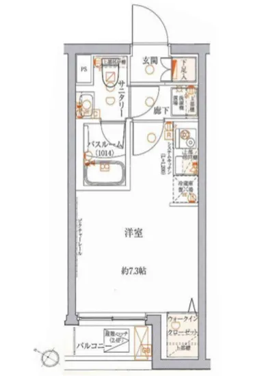 クレヴィスタ品川西大井 105
