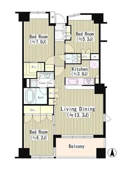 プランシェードメイツ白金 202