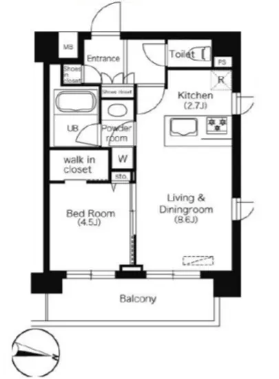 エミリブ下落合 410