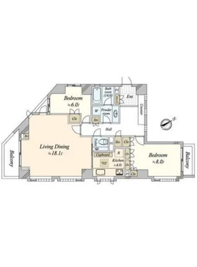 ガーデンテラス神宮前 5F