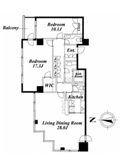 ピアシティ芝浦ハイツ 14F