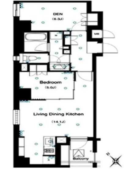 アパートメンツ不動前 102