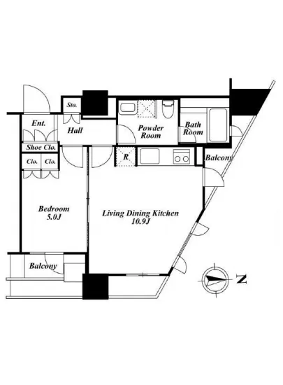 プライムアーバン新宿夏目坂タワーレジデンス 705