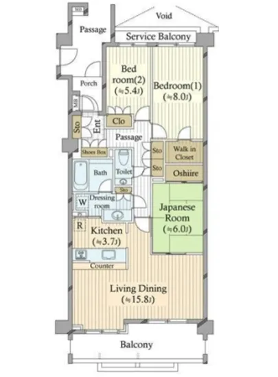 代々木デュープレックス 2F