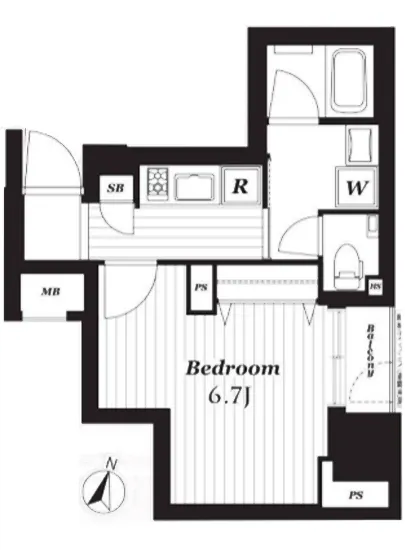 オープンレジデンシア銀座二丁目 1F