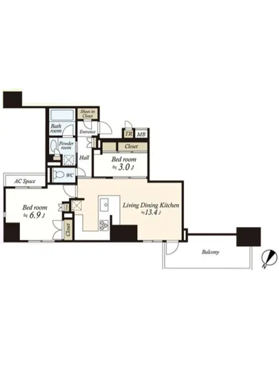 プラウド日本橋大伝馬町 12F
