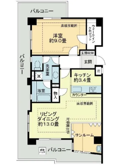 ライオンズマンション代々木上原ガーデン 301