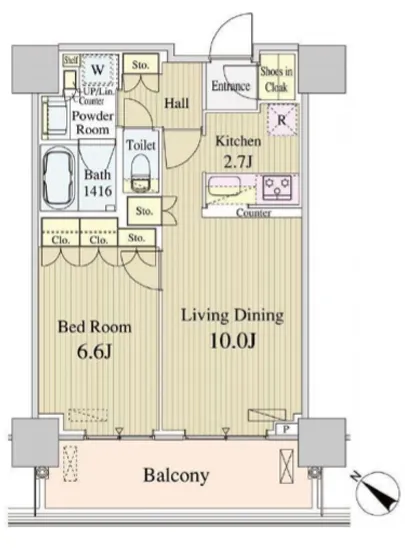 ルミレイス豊洲 1612