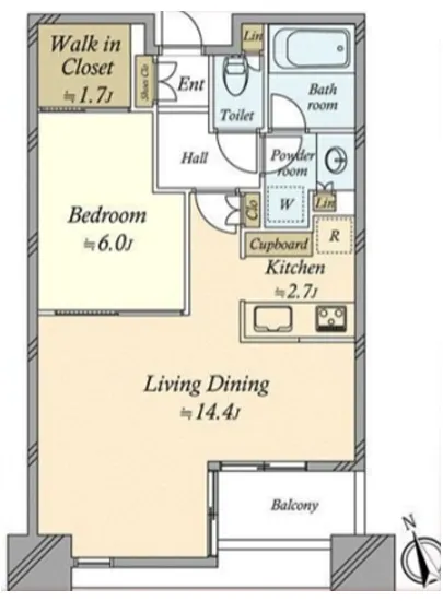 青山パークタワー 14F