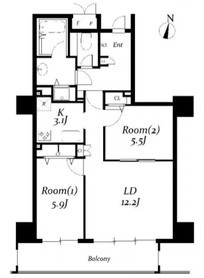 プライムゲート飯田橋 1102