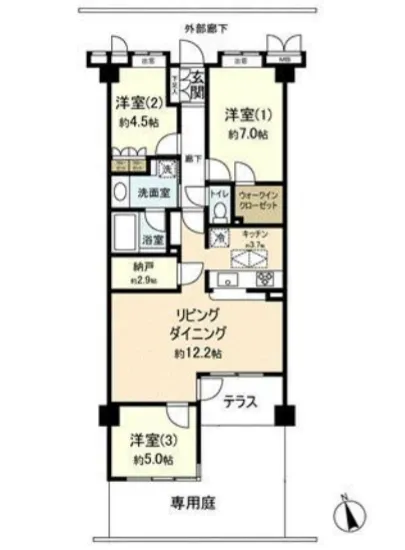 神楽坂パークハウス 1F