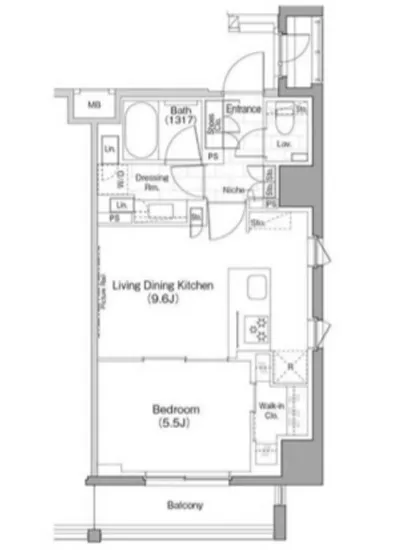 ザ・パークハビオ早稲田 413