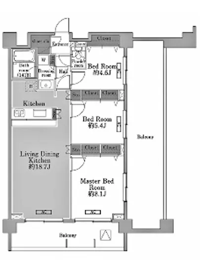 メゾン・ド・コリーヌ市ヶ谷 406