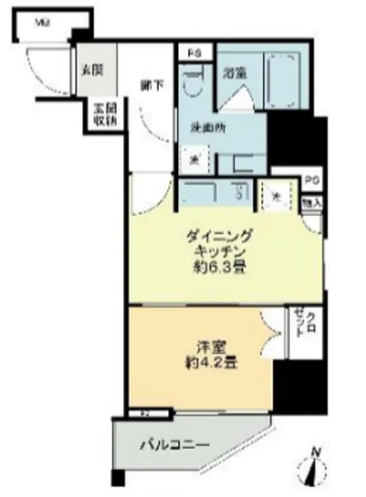 ライオンズ千代田岩本町ミレス 804