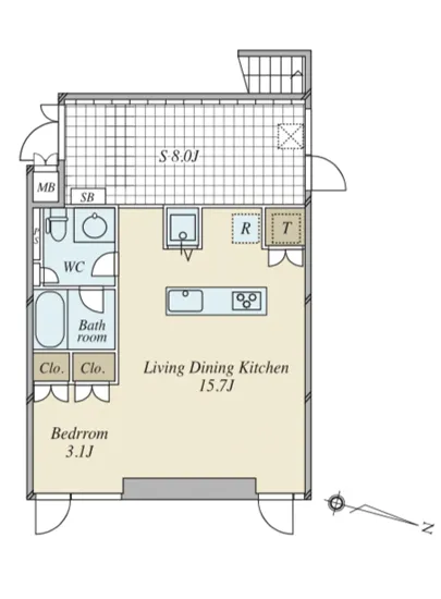 月光町アパートメント 304