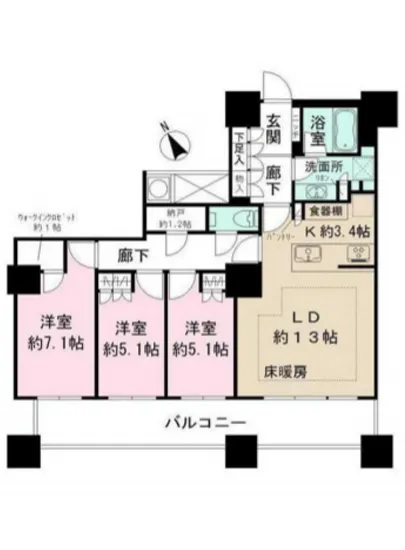ザ・パークハウス西新宿タワー60 5809