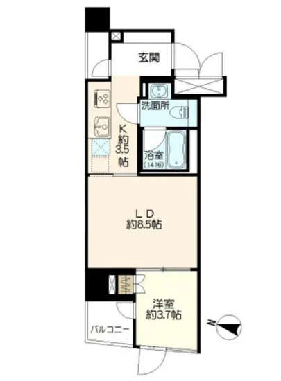 エストグランディールCARO赤坂 7F