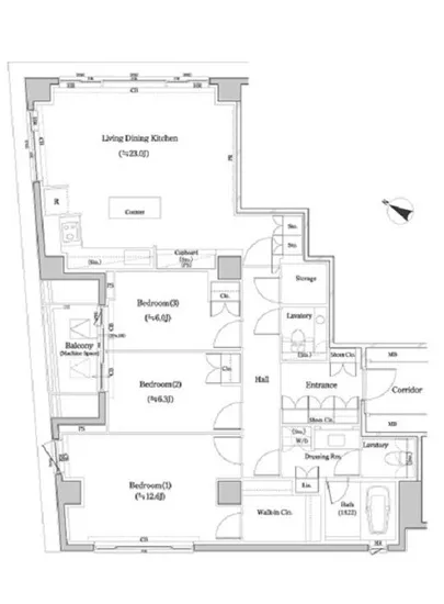 パークハウス常磐松 201