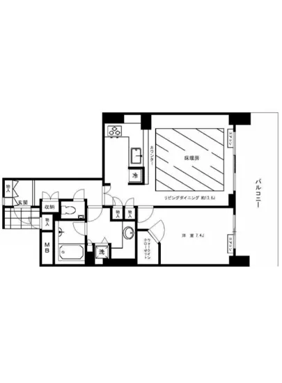 神楽坂アインスタワー 606
