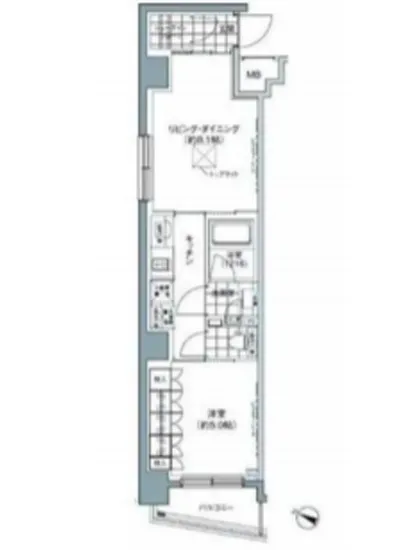 パークハビオ北品川 210