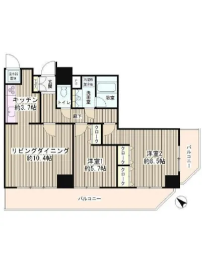 トレステージ目黒 1103