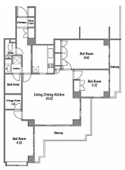 パークサイド碑文谷 303