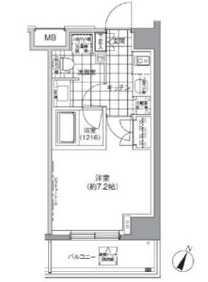 パークハビオ北品川 204