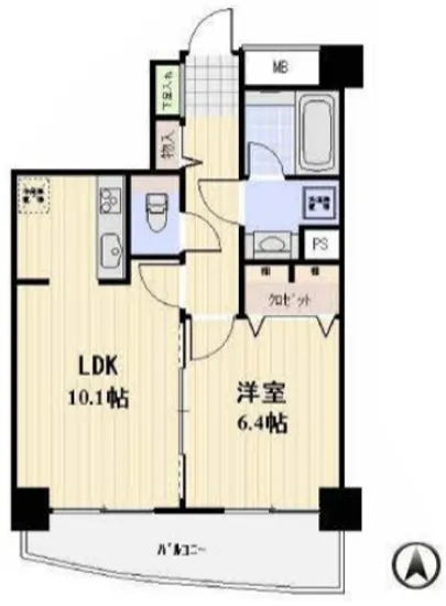 パークテラス恵比寿 702