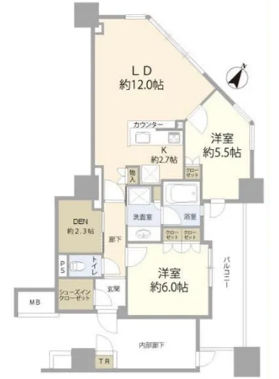 ブリリア有明スカイタワー 1801