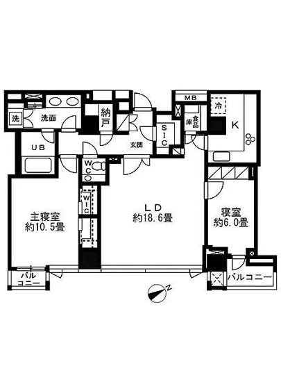 グランドヒルズ元麻布 306