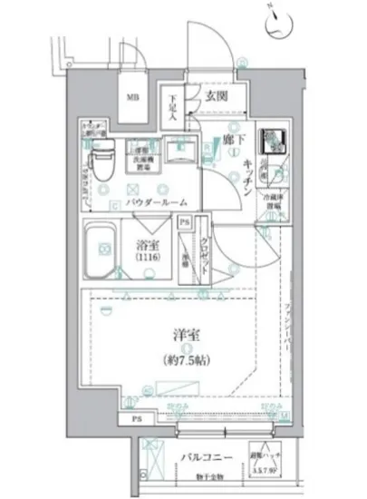 クレイシア新宿御苑前 402