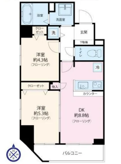 パレステュディオドルチェ日本橋イースト 302