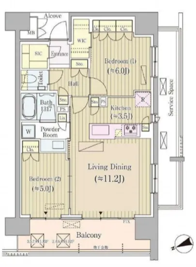 ジオ四谷荒木町 605