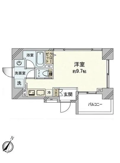 レックス芝浦 3F