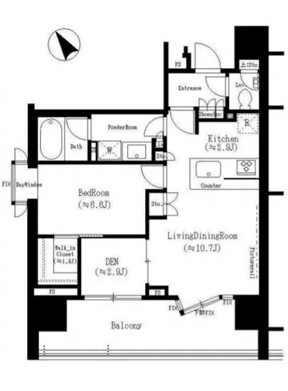 ザ・パークハウス渋谷美竹 1607