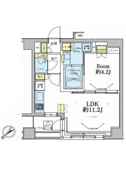 ドゥーエ五反田 802