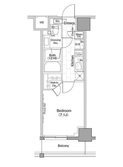 ザ・パークハビオ早稲田 602