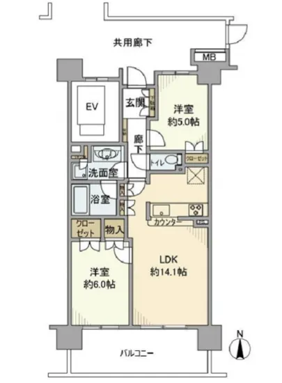 プラネ清澄白河クレメントリバー 603