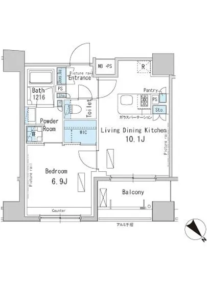 パークアクシス茅場町 605