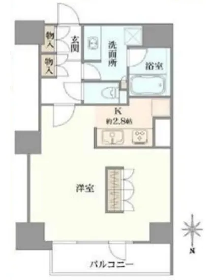ルネッサンスタワー上野池之端 2401