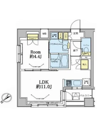 ドゥーエ五反田 401