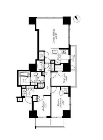 パークコート赤坂桜坂 6F