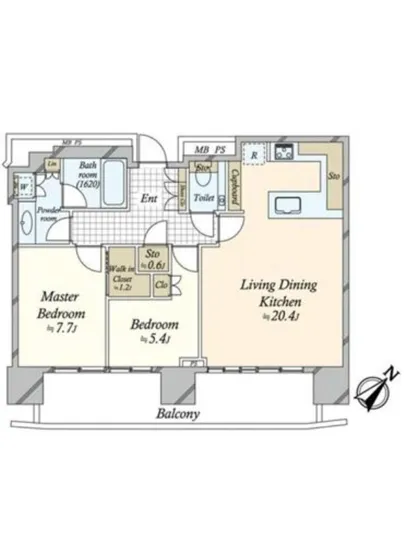 パークコート赤坂檜町ザ タワー 39F