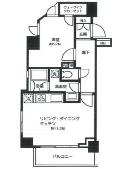 グローリオ東新宿 1201