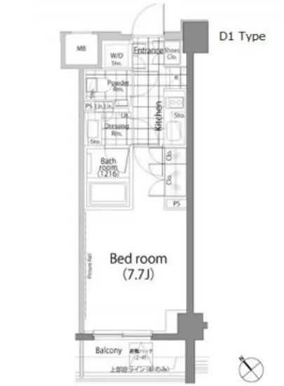 パークハビオ中目黒 204
