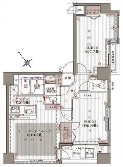 アヴァンティーク銀座2丁目 507