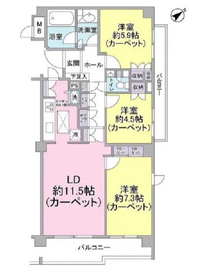 プレスティージュ目黒東山 201