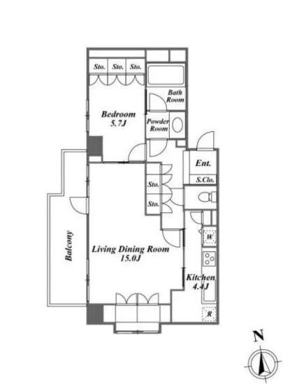ファミールグラン西麻布パークアベニュー 404